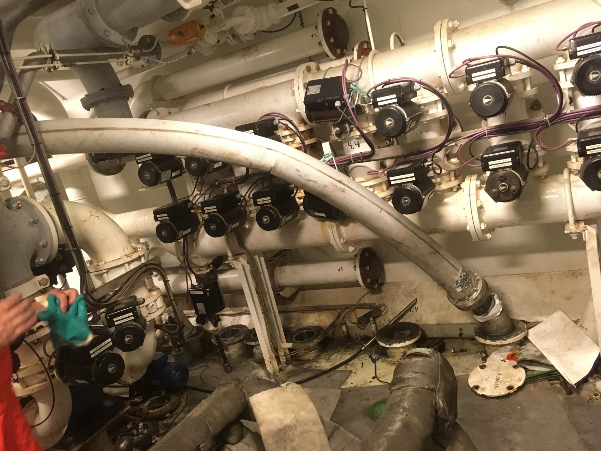 strømpeforing på skib