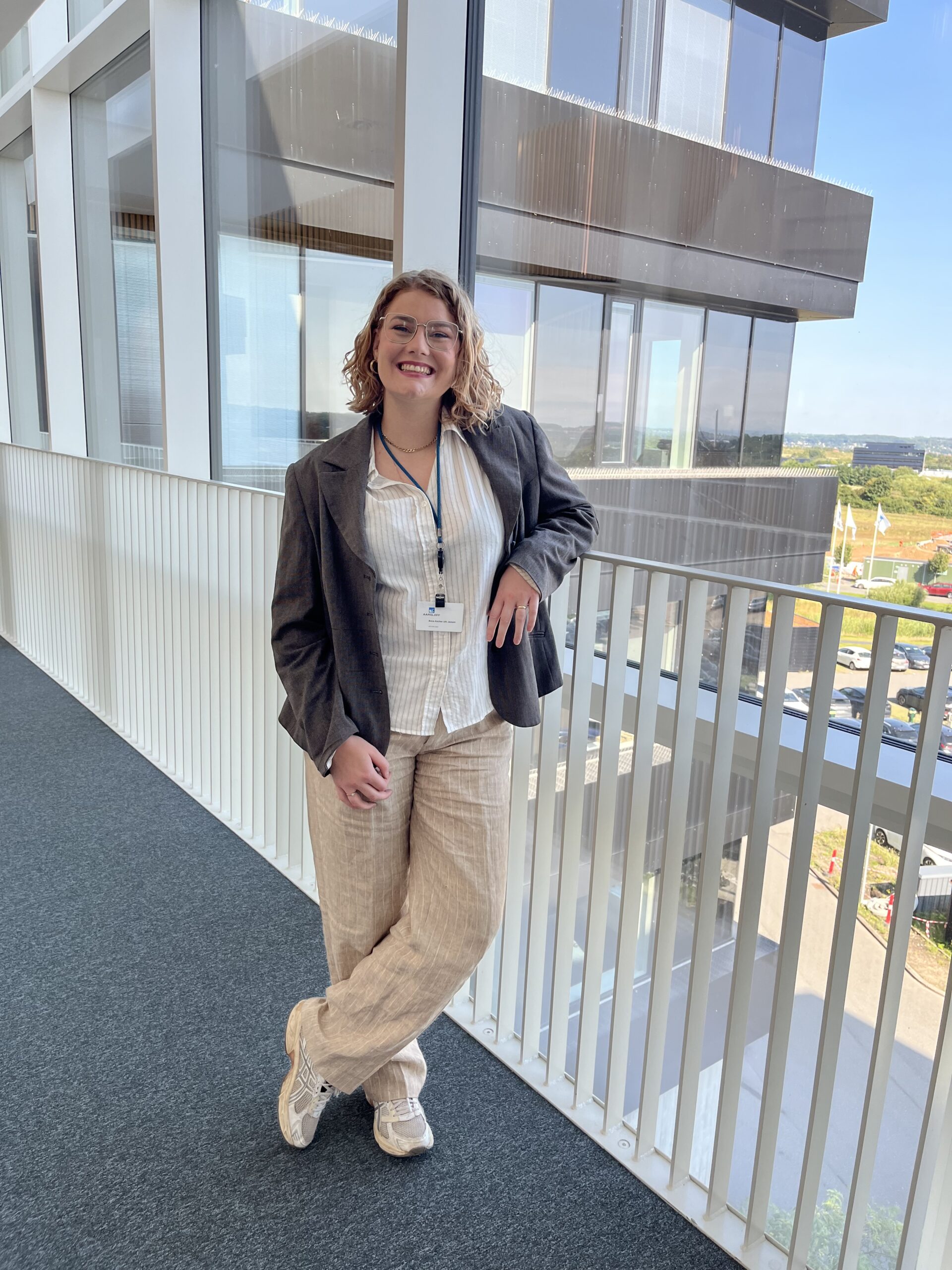 Billede af Anna på hovedkontoret