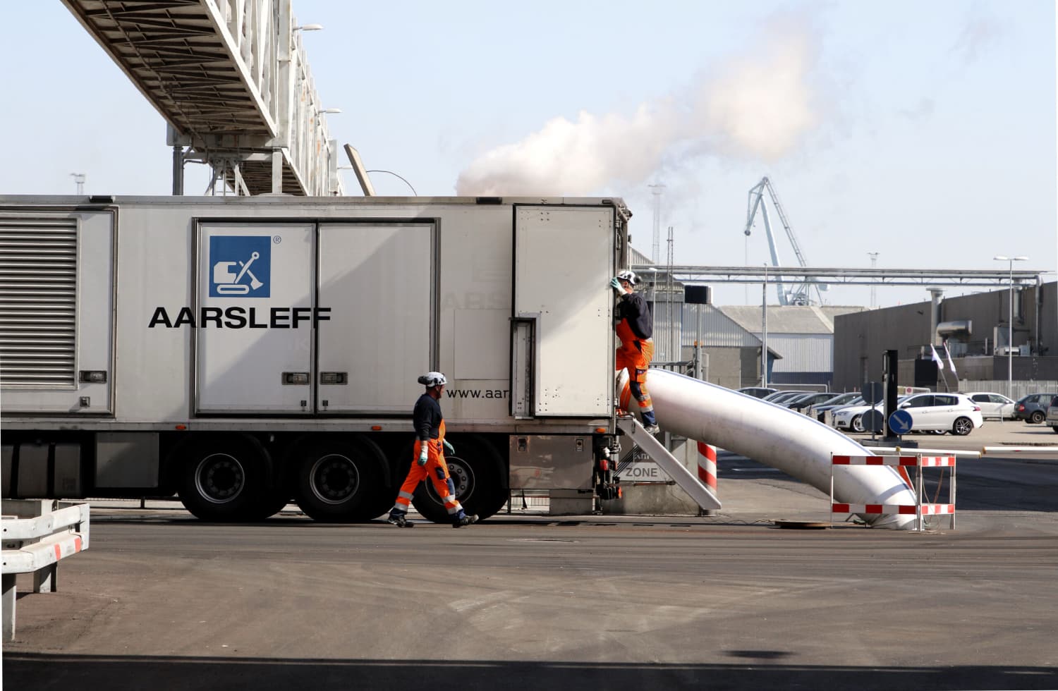 Aarsleff paa Aarhus Havn